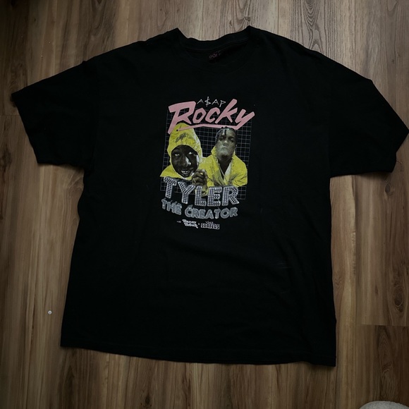 Tyler the Creator and Asap Rocky tshirt - Picture 1 of 4